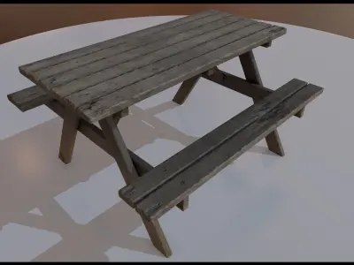 Destructible Props Pack Low-poly 3D model