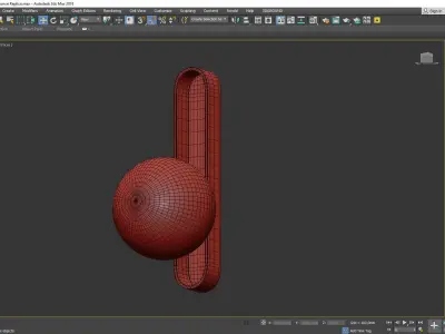 GLAD lamp Low-poly 3D model