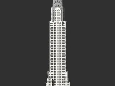 Chrysler Building 3D print model
