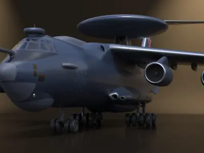  Beriev A 100 Aircraft Simplified 