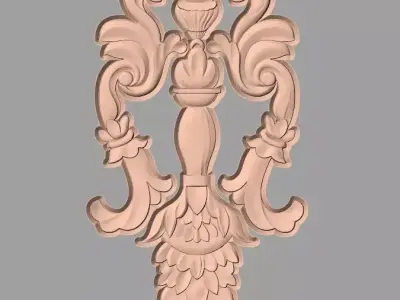 3D carved model furniture 3D design used for artcam aspire E776 3D model