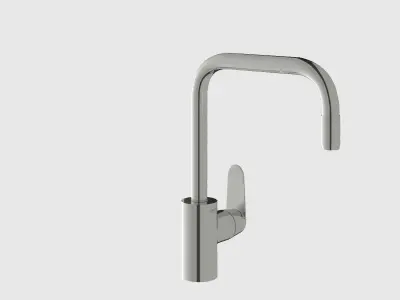 Grohe Eurodisc Cosmopolitan mixer 3D model