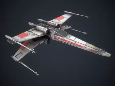 X-Wing Starfighter 3D print model