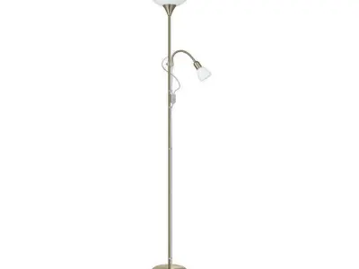 Remi 178cm Torchiere Floor Lamp - 5 Option 3D model