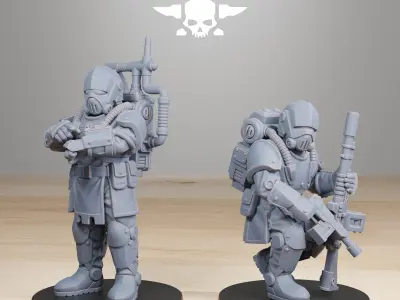 RoyalGuard Infantry 2 3D print model