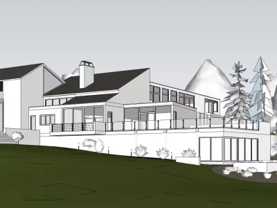 Sketchup 1003 - House  3D model