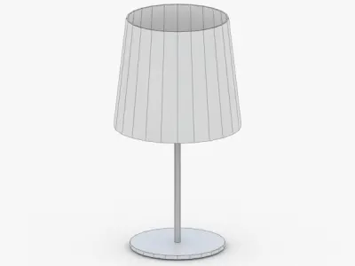 1378 - Table Lamp Low-poly 3D model