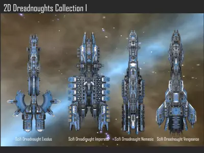2D Dreadnoughts Collection I Texture