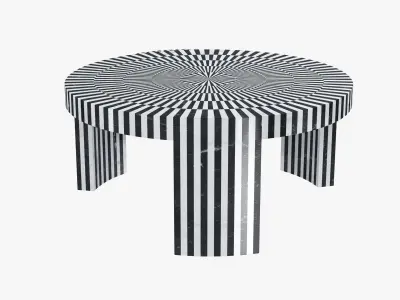 Made good carlotta marble table 3D model
