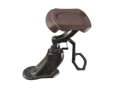 High-Quality Sci-Fi Chair Asset 3D model