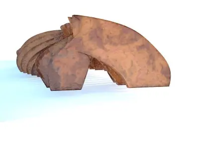 Parametric Gate 3D model