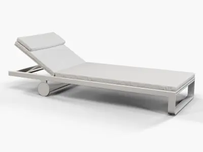 Gandia Blasco Flat chaise longue 3D model