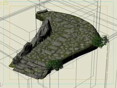 New Village - Pavement 3D model