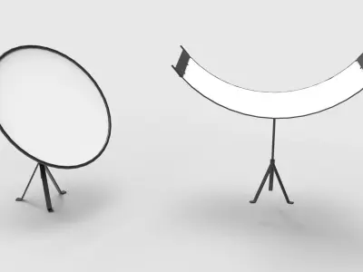 Light Reflector 3D model