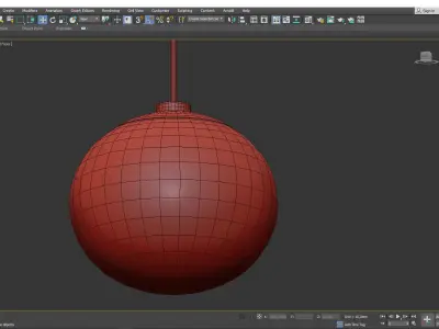 Estee Pendant Light Low-poly 3D model