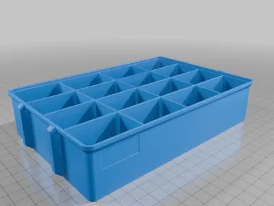 Tiered Storage Box 3D print model