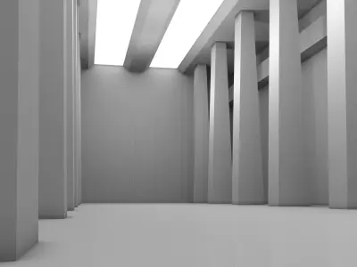 Sci Fi Warehouse 3D model order