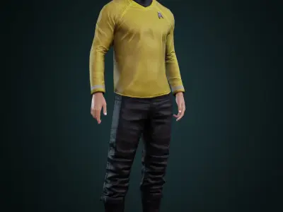 Kelvin Gary Mitchell For G8M 3D model