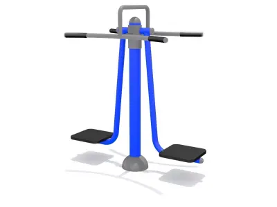 Kid Play Fitness Low-poly 3D model