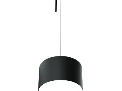 Pendant Lamp 10 - Black 3D model
