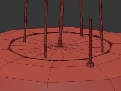 Plot pendant 3D model