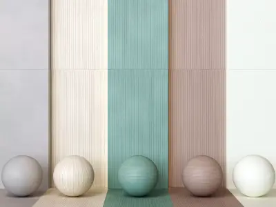 Atlas Concorde Boost Color - 3D Pleat Wall Tiles - Set of 16 Texture