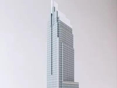 VIETCOMBANK TOWER - 3D MODEL - SAIGON 3D model