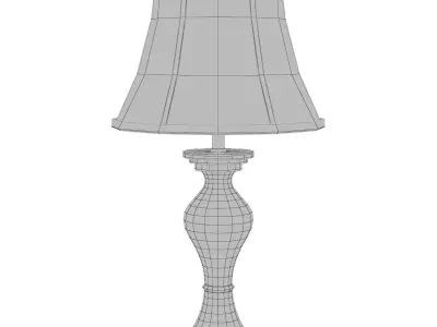 Ovid Table Lamp THRE3623 3D model