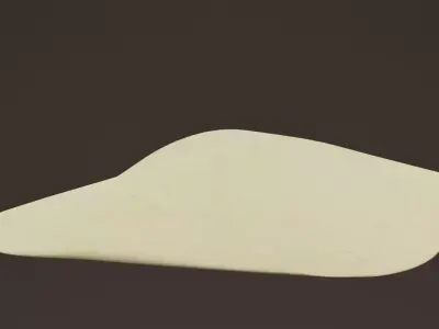 Pile Of Sand Low-poly 3D model