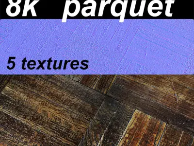 8K Parquet Textures Texture