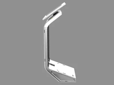 Sci-fi Terminal2 Low-poly 3D model