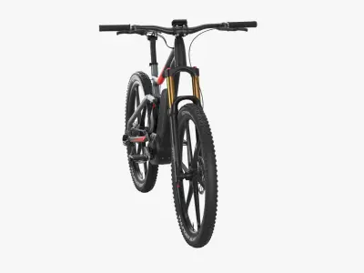 Electric bike 3D model