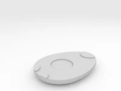 Bench Park 22 3D model