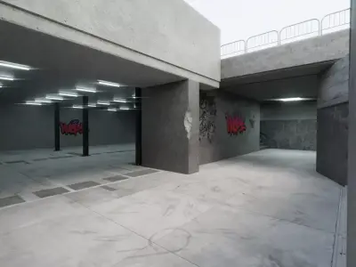 Underground Parking Model 3D model