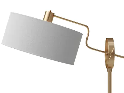 Faustina Floor Lamp Low-poly 3D model