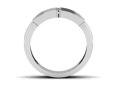 Diamond Ring For Women 3d Print Model 3D print model 46