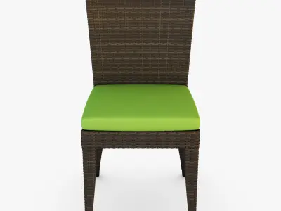 Rexus chair brown v 1 3D model