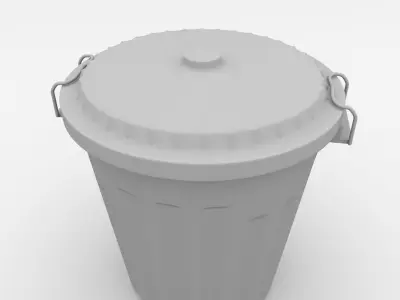 Garbage Can v2 3D model