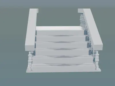 Modern Staircase Design 3D print model