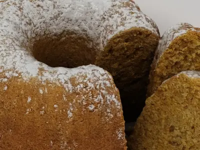 Guglhupf Cake 2 3D model