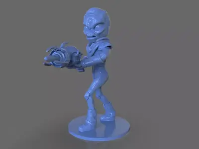 Alien Crypto 137 Sculpture 3D print model