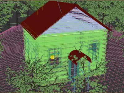 Home 3ds Max 3D model