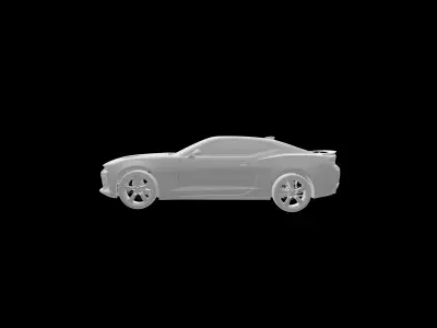 3D SCAN DATA CHEVROLET CAMARO 2SS 2016 EXTERIOR 3D model