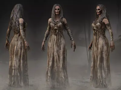 Abeloth Low-poly 3D model