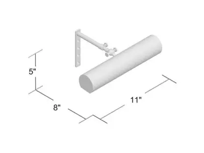 Meile Dimmable Wall Mounted Picture Light Free 3D model