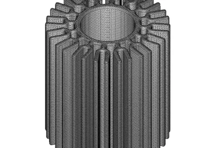 Thermal Heat Sink Toy 3D model