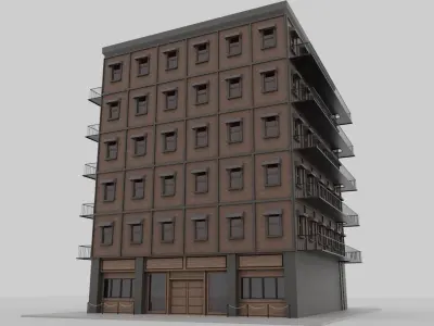building Low-poly 3D model