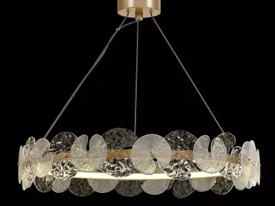 PROVENCE Ring Chandeliers 3D model