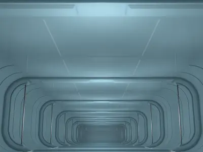 Sci Fi Interior 3D model