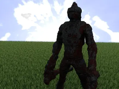 alien character model 1 3D model